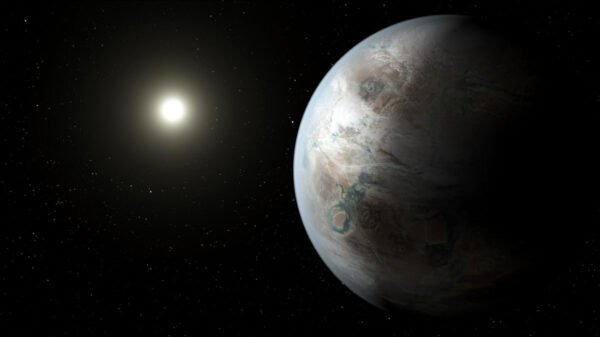 Artist rendering of Kepler-452b.