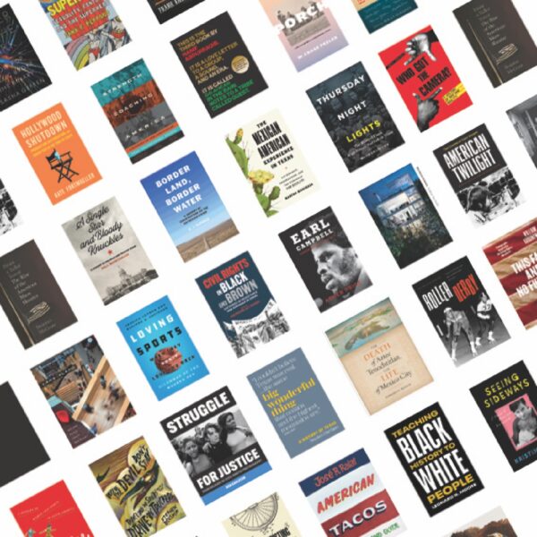 A selection of book covers from UT Press