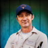 Portrait of Jimmy Lee in his Landscape Services uniform