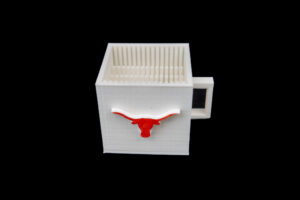 Water disinfecting cup with UT Longhorn logo